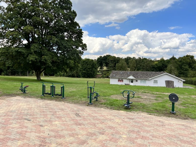 school garden gym equipment installation