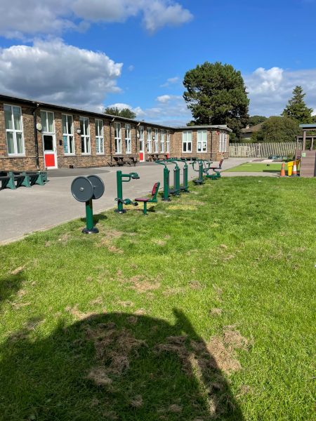 Kids Gym in Rylands Primary School