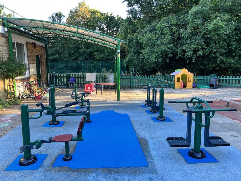 Children Gym Equipment in St Patricks Catholic School