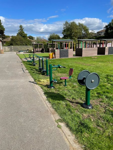 Kids Gym in Rylands Primary School