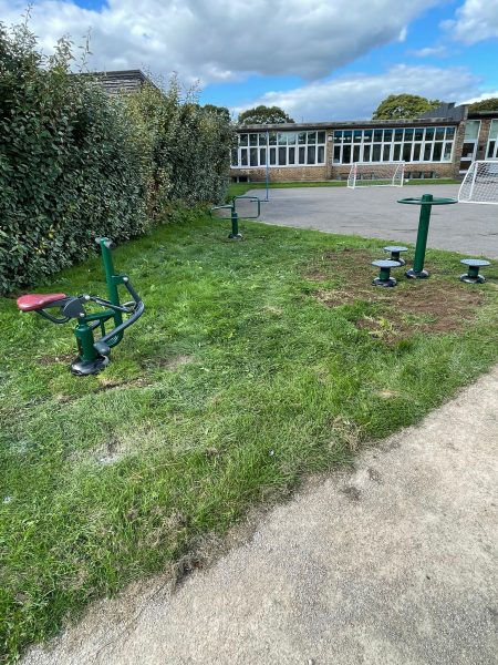 Kids Gym in Rylands Primary School