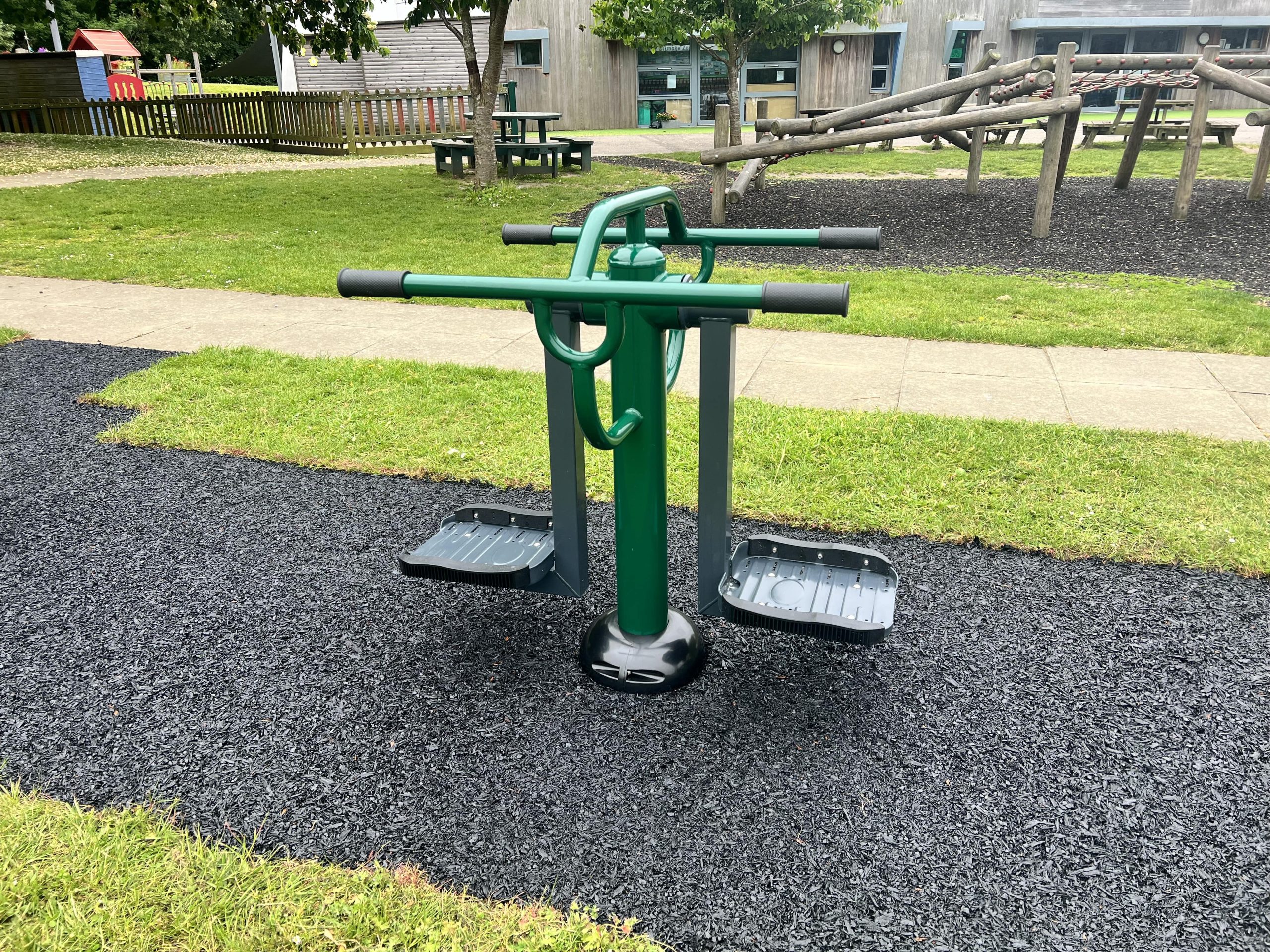children's gym equipment installation