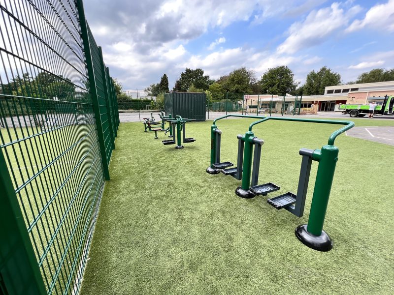 Children’s School Gym Equipment Altrincham Installation